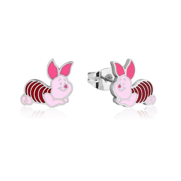 Couture Kingdom Egg Disney Winnie The Pooh Piglet Stainless Steel Stud Earrings