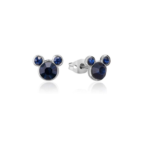 Couture Kingdom Disney Mickey Mouse Birthstone SS 12mm Stud Earrings December