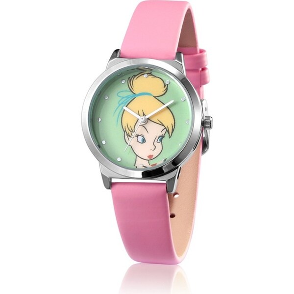Couture Kingdom Disney Tinker Bell Character SS/Polyurethane 29mm Face Watch