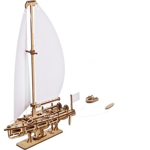 95pc U-Fidgets Ocean Beauty Yacht Mechanical DIY Wooden 3D Puzzle/Model Set 14+