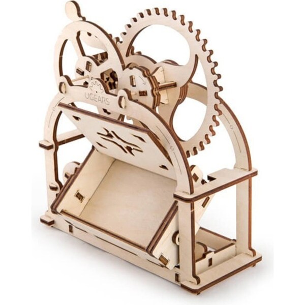61pc UGears Mechanical Box Mechanical DIY Kit Wooden 3D Puzzle/Model Set 14+