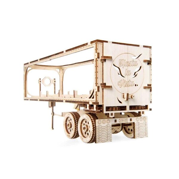 138pc Ugears Trailer for Heavy Boy Truck VM-03 Wooden 3D Puzzle/Model Set 14+
