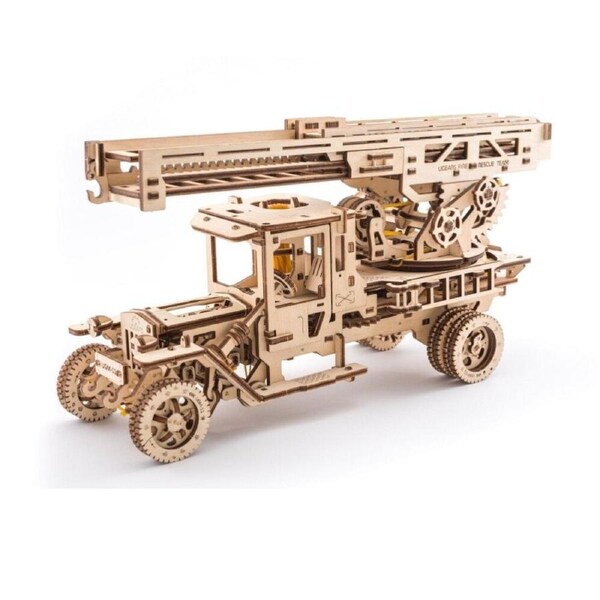 537pc Ugears Tram Line Model Mechanical DIY Kit Wooden 3D Puzzle/Model Set 14+