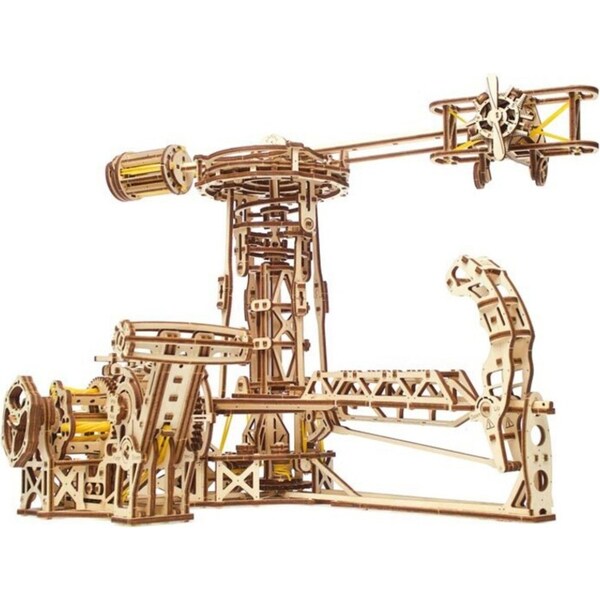 726pc Ugears Aviator Model Mechanical DIY Kit Wooden 3D Puzzle/Model Set 14+