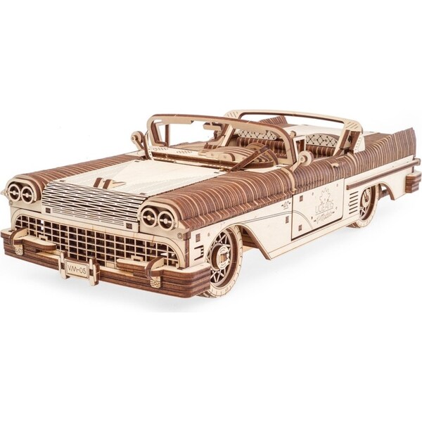 735pc Ugears Dream Cabriolet VM-05 DIY Kit Wooden 3D Puzzle/Model Gift Set 14+