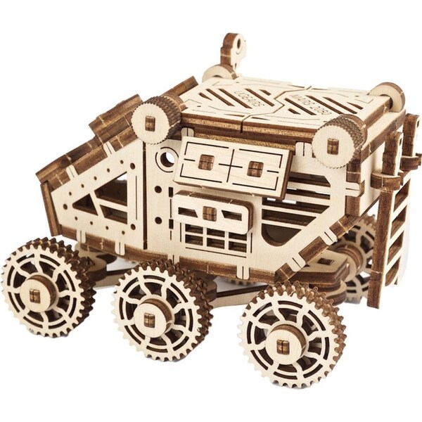91pc Ugears Mars Rover Mechanical DIY Kit Wooden 3D Puzzle/Model Kids Gift Set