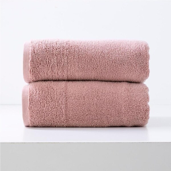 Aireys 650 GSM Zero Twist 2 Pack Bath Sheet Cherwood