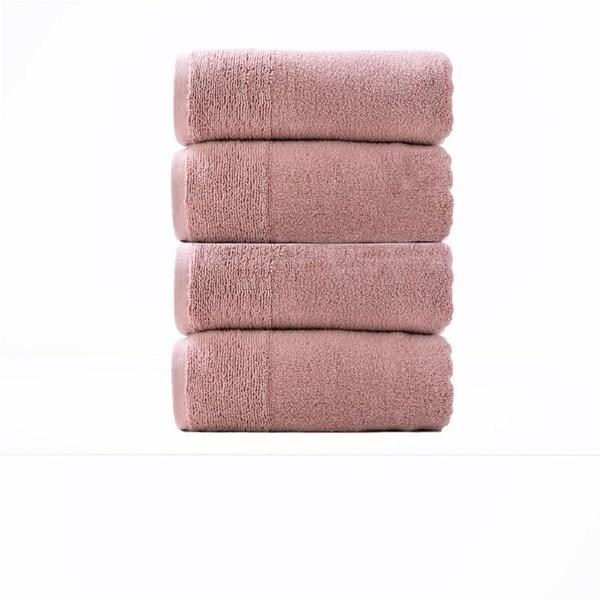 Aireys 650 GSM Zero Twist 4 Piece Bath Towel Cherwood
