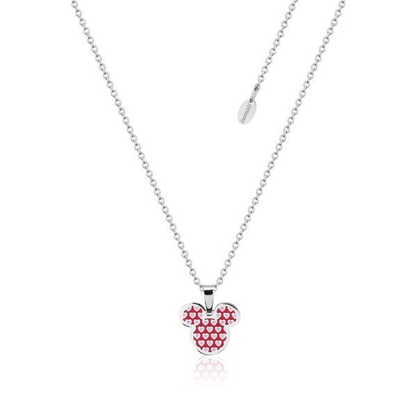 Couture Kingdom Disney Mickey Mouse Heart Stainless Steel 40+7cm Necklace