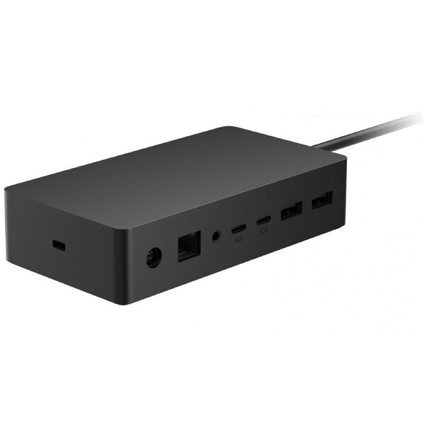 Microsoft Surface Dock 2 - 4xUSB-C 2xUSB-A 1xGbE LAN 3.5mm Audio Jack Support 2x 4K Monitors 120W Power Delivery for Surface Book Go Pro Laptop