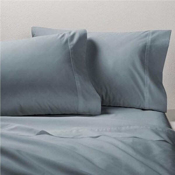 Gainsborough 250TC Cotton Percale Sheet Set Oasis Green Queen