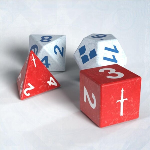 Knights of the Round Academy Custom Dice Set