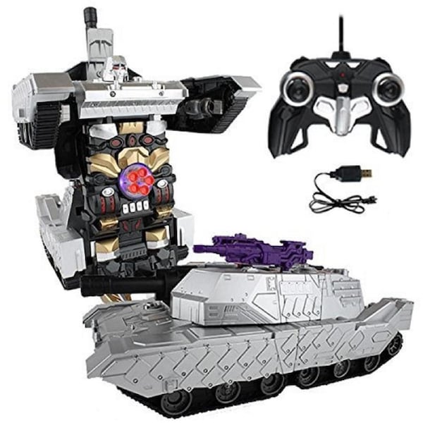 MZ Transforming 2327PF 8+ IR RC Car Robot Tank Truck Remote Control Racing Play