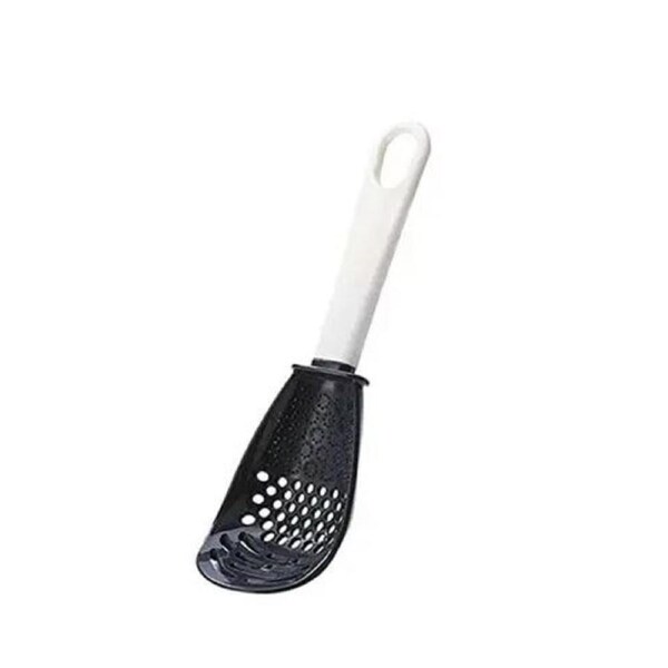 Kitchen Cooking Spoon Tool Multifunction Premium PP Soup Spoon Skimmer BLACK