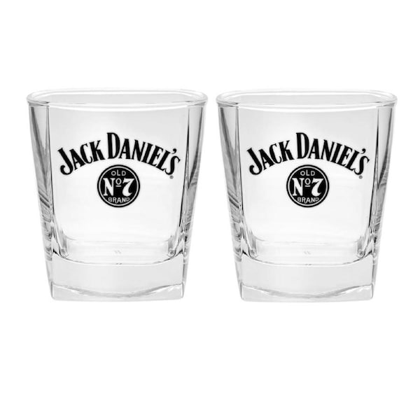 Jack Daniels Old No.7 Set of 2 Spirit Glasses