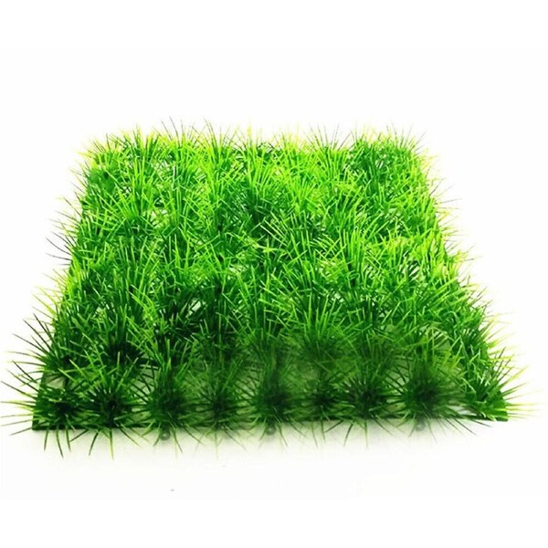 Aquarium Artificial Plants Fish Tank Landscaping Lawn Fake Decor Plastic Grass