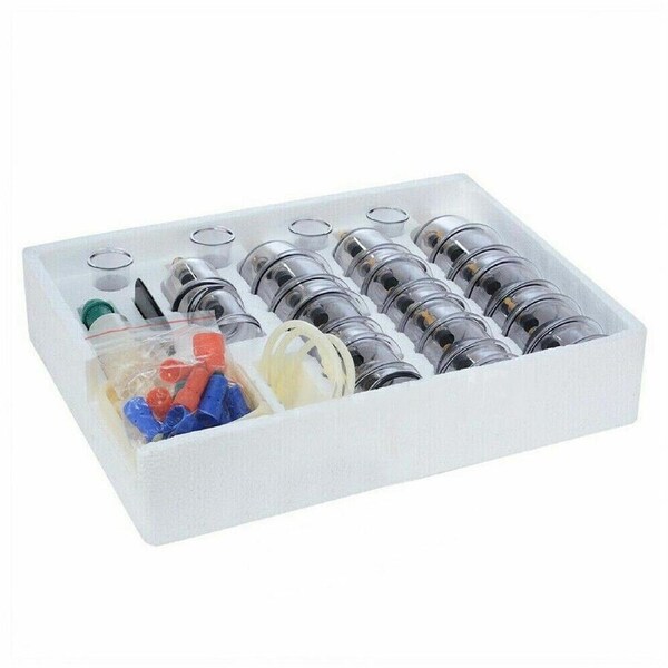 Vacuum Cupping Suction Massager Kit Massage - 32 Cups