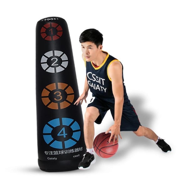 High Quality Inflatable Football Dummy Soccer Thickened PVC Mannequins Basketball Dummies Football Training Equipment