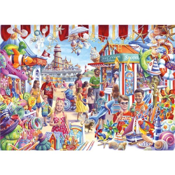 Gibsons - Seaside Souvenirs Puzzle 1000pcs