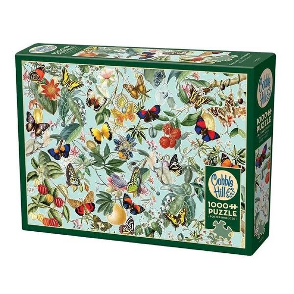 Cobble Hill 1000pc Fruit & Flutterbies Jigsaw Puzzle