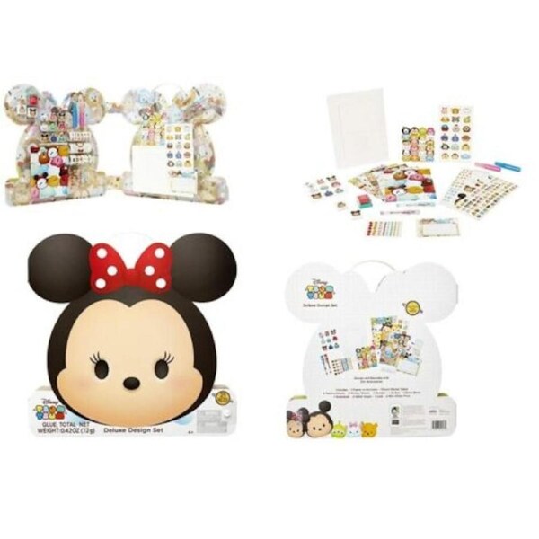 Tsum Tsum Disney Deluxe Minnie Design Playset Age 4+ Toy Play Mickey Mouse Craft