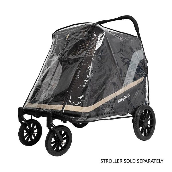 Ibiyaya Stroller Raincover for Grand Cruiser Dog Pram