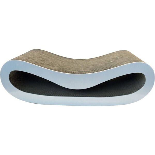 M-Pets 49x23cm Madison Scratch Board Pad Cat/Kitten Feline Pet Toy Pod/Lounge