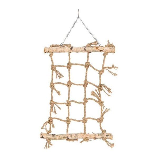 Nature Island Jute Climbing Wall Rat/Mice Hamster Fun Interactive Pet Toy Large