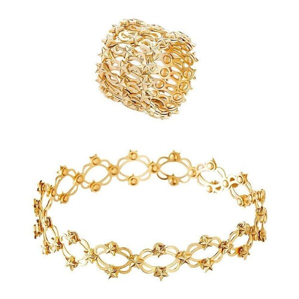 Magic Bracelet Ring - 2 in 1 Zircon Multilayer Twist Adjustable Magnetic Therapy - Transforming Bracelet Ring