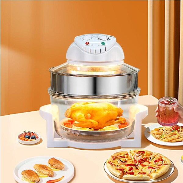 Spector Air Fryer Electric Fryers Oven Self-cleaning Healthy Cooker 17L Oil Free White