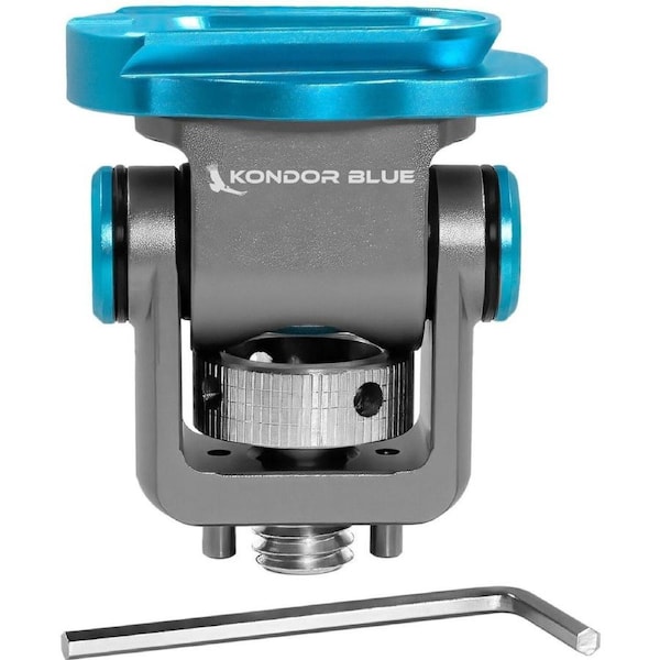 Kondor Blue Pro Monitor Mount with Mini Quick Release Built-In (Tilt/Pan)