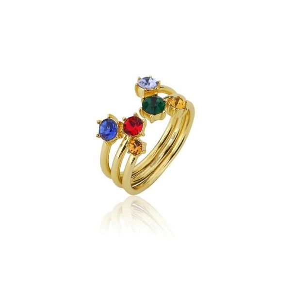 Couture Kingdom - Marvel - Infinity Stone Ring Yellow Gold Size 7