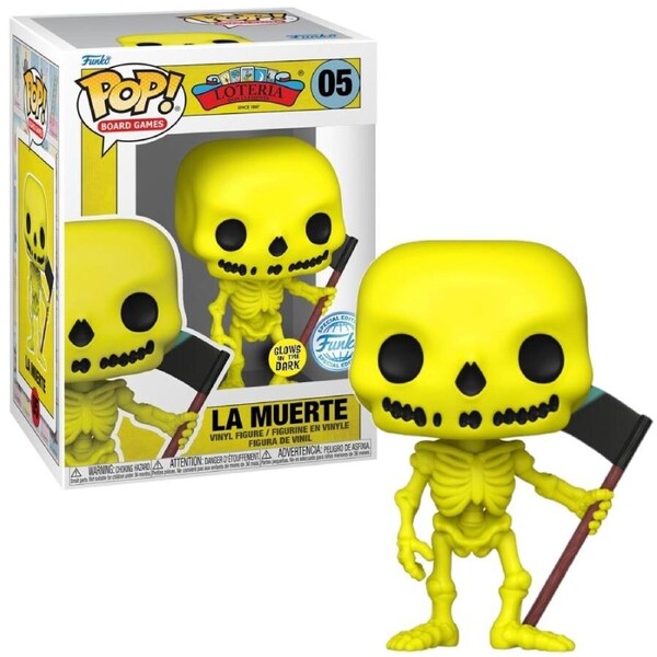 Loteria - La Muerte #05 US Exclusive Glow Pop! Vinyl [RS]