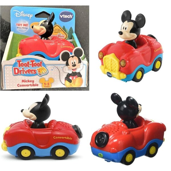 Vtech Toot Toot drivers character -Mickey Convertible- Toy Car 1+ year Playset