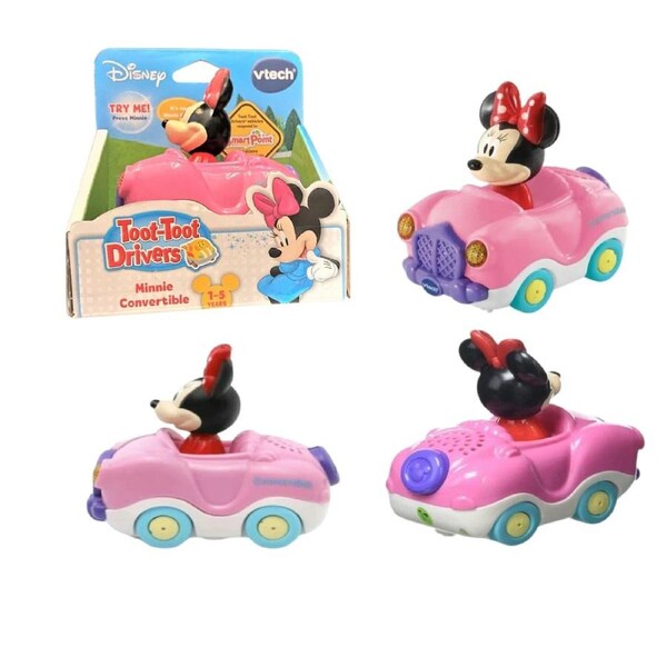 Vtech Toot Toot drivers character -Minnie Convertible- Toy Car 1+ year Playset