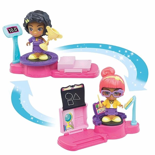 VTech Flipsies Lexi Trampoline Classroom Playset Ages 4+ Toy Gift Girls Play