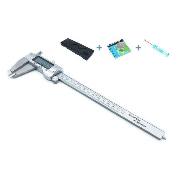 0-200mm (8") Stainless Steel Digital Vernier Caliper Micrometer Guage
