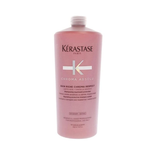 Kerastase Chroma Absolu Bain Riche Chroma Respect Shampoo 1 Litre/1000mL