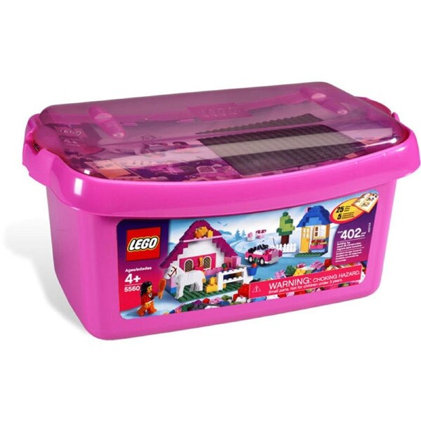 LEGO 5560 - Bricks & More Large Pink Brick Box