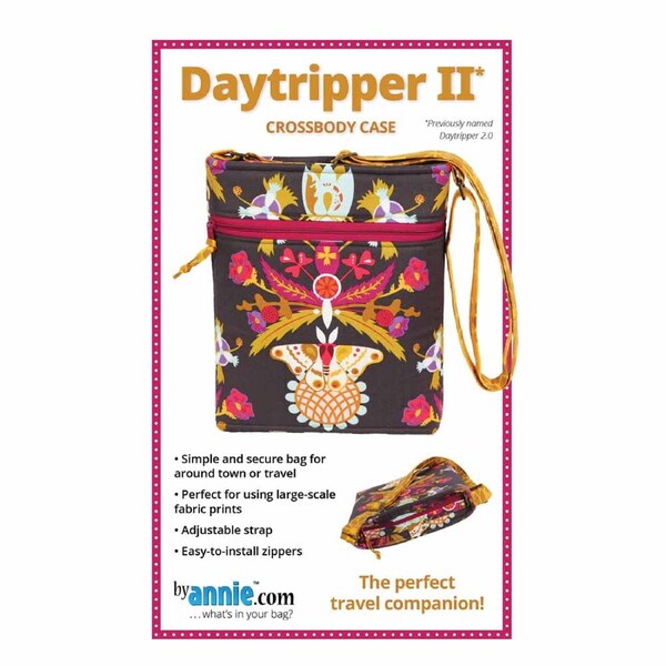 Quilting Sewing By Annie Daytripper 2 Crossbody Case Pattern