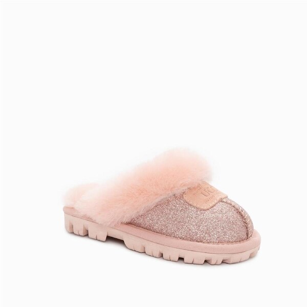 Ugg Kids Coquette Slippers Glitter OZWEAR UGG EU25 / AU5/6 / 145mm / PINKGLITTER