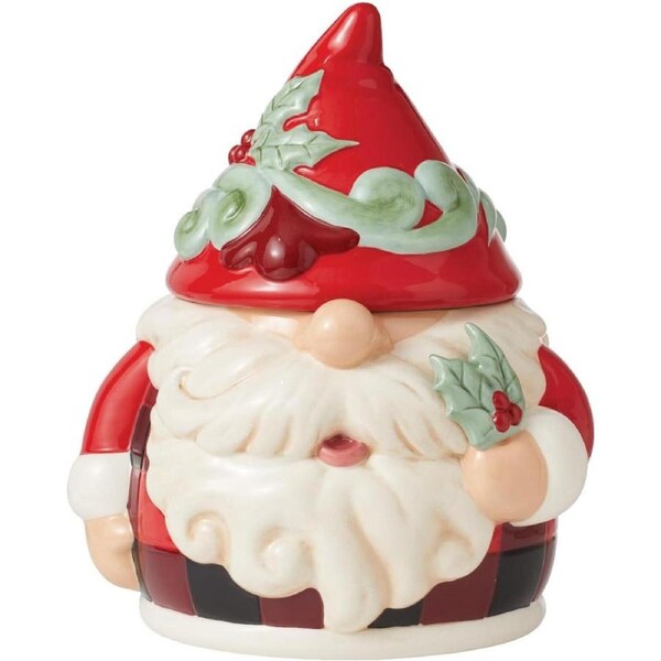 Heartwood Creek by Jim Shore - Highland Glen Gnome Cookie Jar 28cm