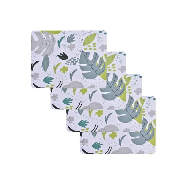 Clevinger Set of 4 MDF Placemats Monstera