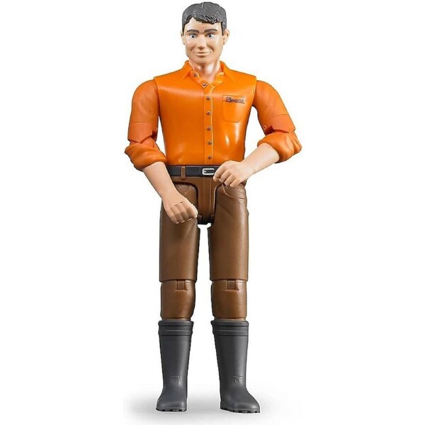 Bruder - Figure Brown Jeans Man