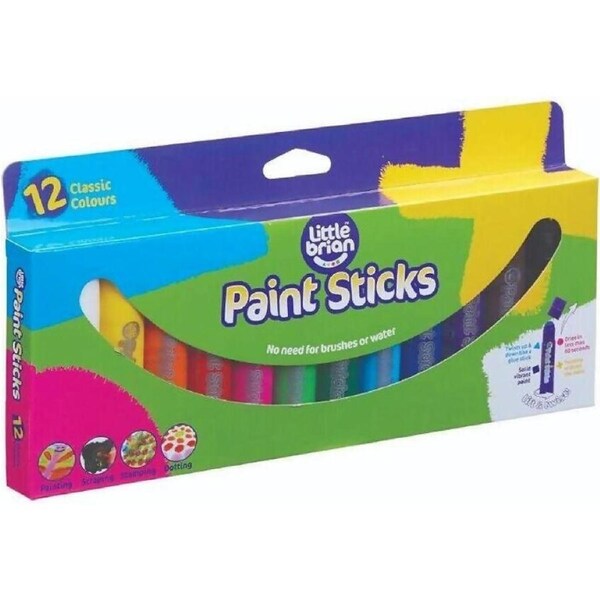 Little Brian - Paint Sticks Classic 12 Pack