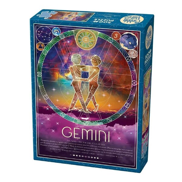 Cobble Hill 500pc Gemini Zodiac Jigsaw Puzzle