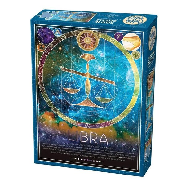 Cobble Hill 500pc Libra Zodiac Jigsaw Puzzle