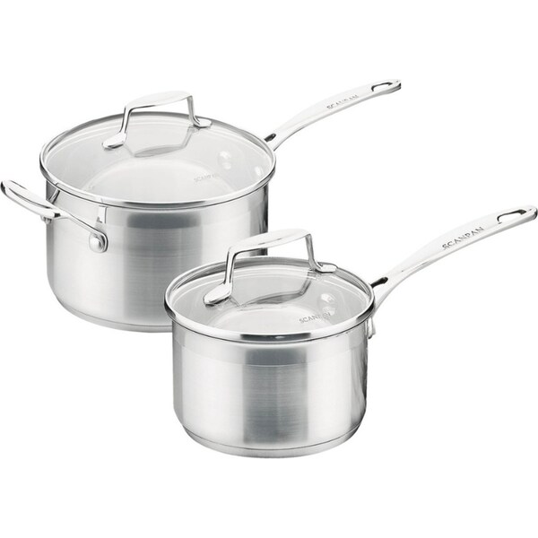 Scanpan 2 Piece Impact 16cm & 20cm Saucepan Set - 2pc