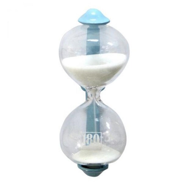 Bonox Magnetic Sandglass Kitchen Timer Sax Blue - 3 Minutes