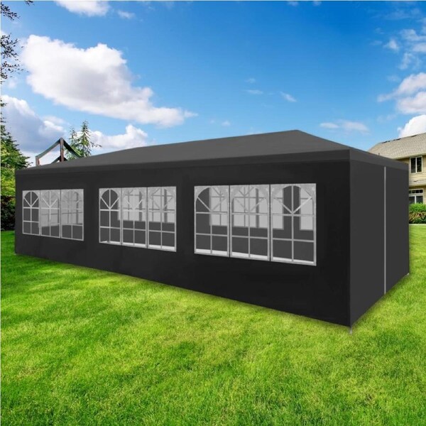 Event Tent Shade Outdoor Gazebo Marquee Wedding Party Canopy Event Shade 3x9m XL